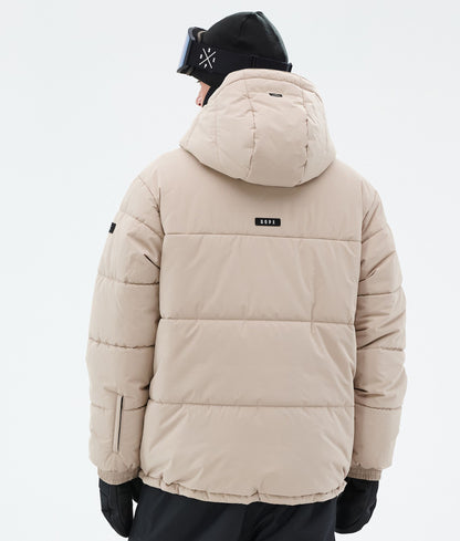 Snowboard Jacket Men Sand