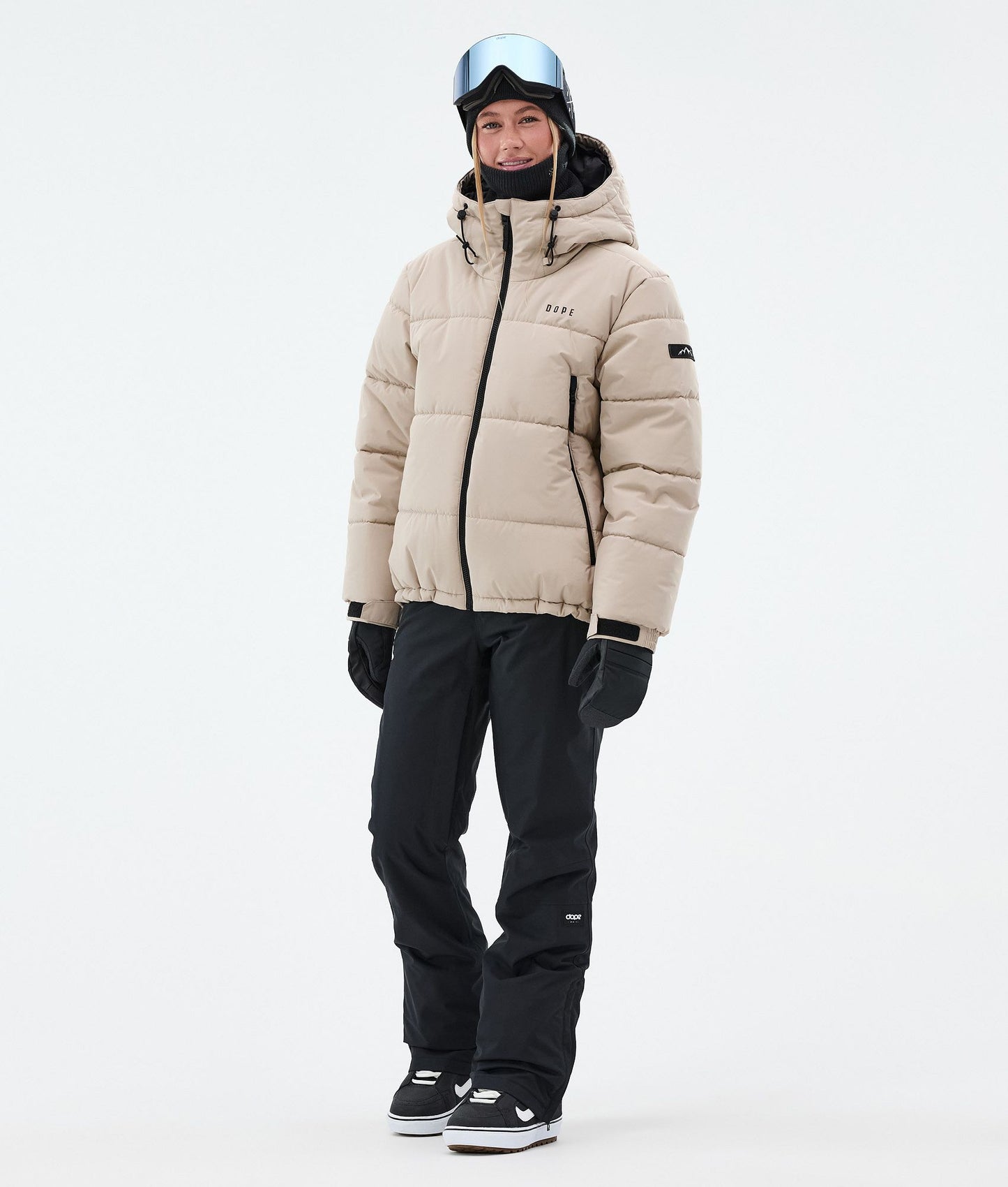 Snowboard Jacket Women Sand